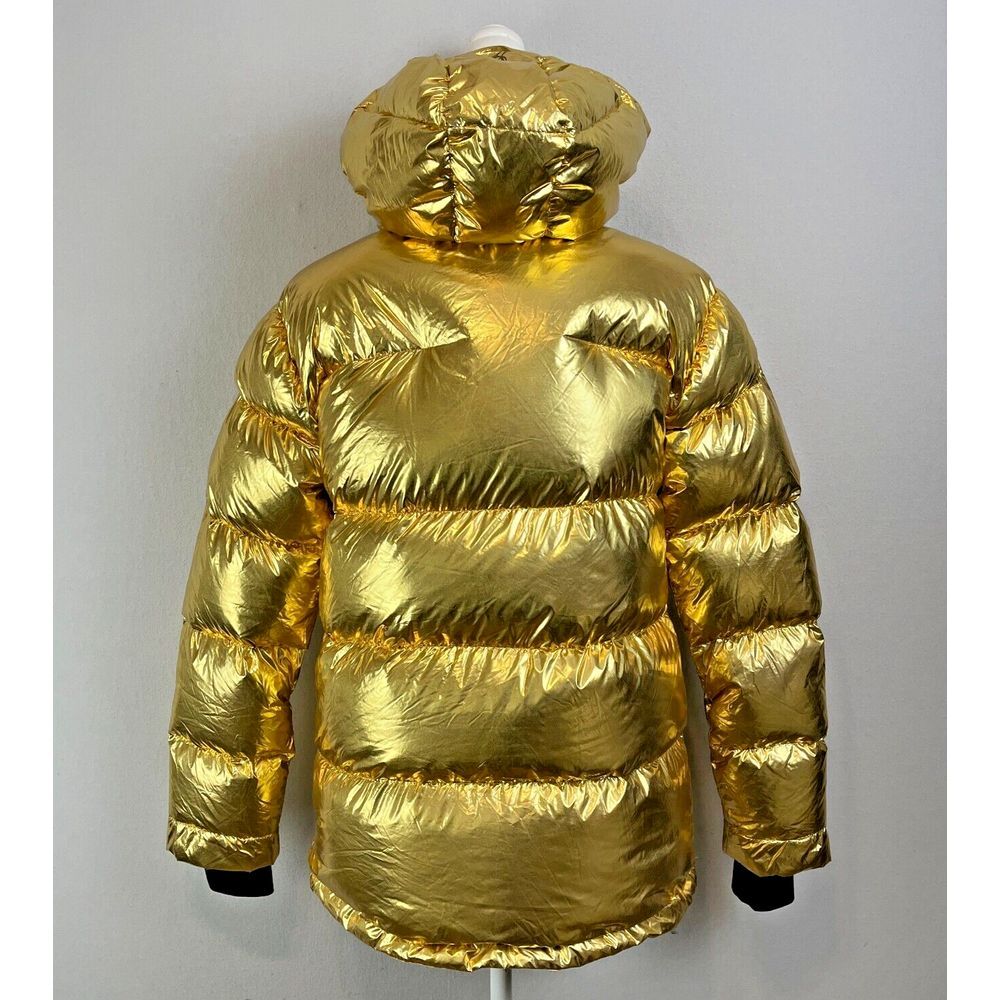 TNA Metallic Gold Puffer Jacket - Picture 2 of 16